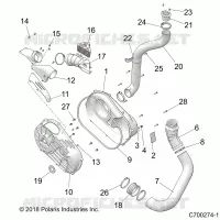 TREN, CLUTCH COVER AND DUCTING