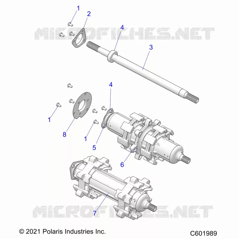 DRIVE TRAIN, JACKSHAFT AND EJE DE TRANSMISIÃ“N
