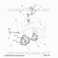 SISTEMA DE COMBUSTIBLE, THROTTLE BODY/FUEL RAIL