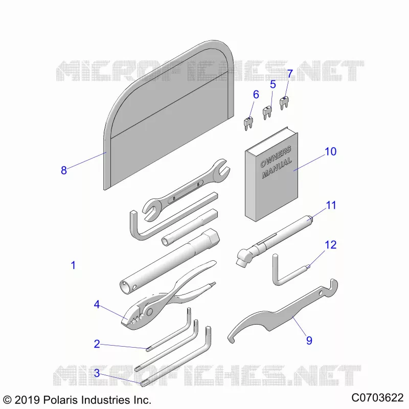 REFERENCE, EL MANUAL DEL PROPIETARIO AND TOOL KIT
