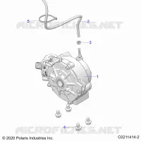 TREN, FRONT GEARCASE MOUNTING