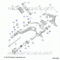 SUSPENSION TRASERA ASM.