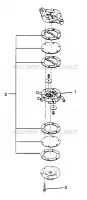 BOMBA DE COMBUSTIBLE XLT 0970756, XLT SKS 0970556,  and XLT RMK 0970956 (4937693769D004)