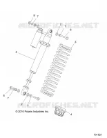 SUSPENSION, CHOQUE FRONTAL MOUNTING