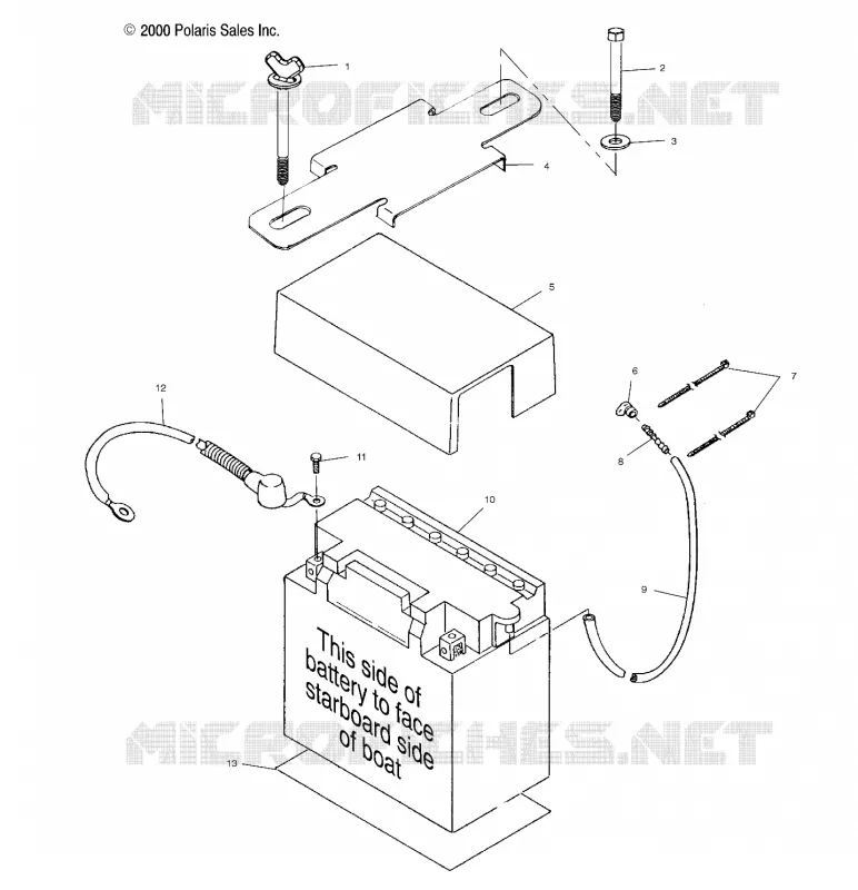 CAJA DE BATERIA