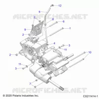 TREN, MAIN GEARCASE MOUNTING