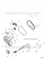 DRIVE TRAIN, TAPA DEL EMBRAGUE AND DUCTING