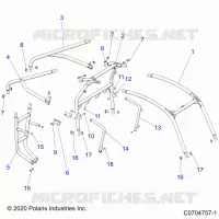 CHASSIS, CAB BASTIDOR