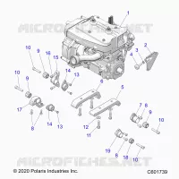 MOTOR, MOUNTING & LONG BLOCK