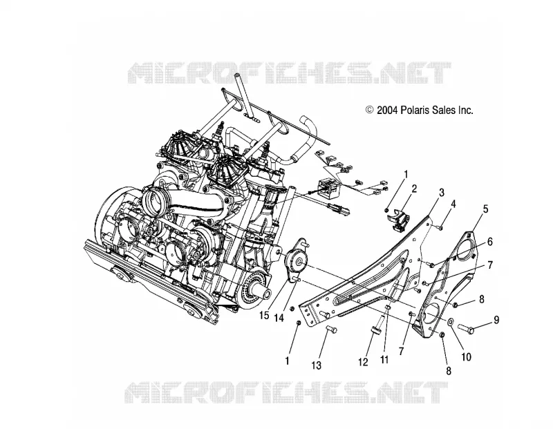 MONTAJE DEL MOTOR LH