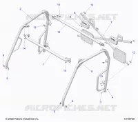 CHASSIS, CAB BASTIDOR