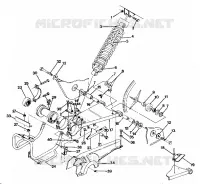 BRAZO OSCILANTE WELDMENT (MIDDLE) (4917741774026A)