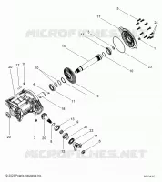 TREN, RIGHT ANGLE GEARCASE ASM.