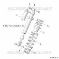 SUSPENSIÃ“N DELANTERA SHOCK MOUNTING
