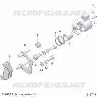 BRAKES, PINZA TRASERA