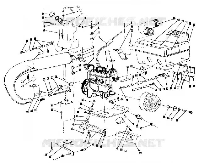 MONTAJE DEL MOTOR (400) (4910941094021A)
