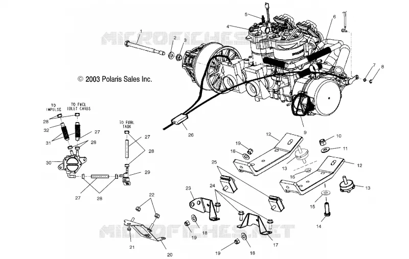 MONTAJE DEL MOTOR (700/800)