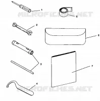 KIT DE HERRAMIENTA 500 EFI E942774 and  EFI SKS E942574 (49274127410020)