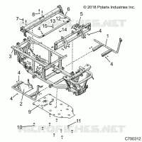 CHASSIS, BASTIDOR AND FRONT BUMPER