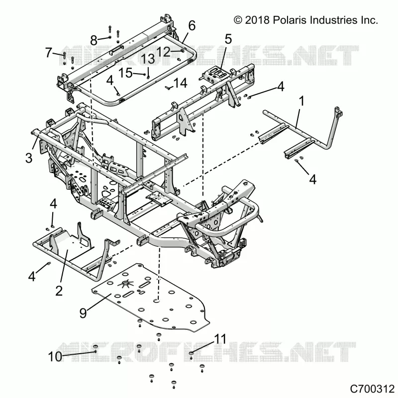 CHASSIS, BASTIDOR AND FRONT BUMPER