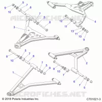 SUSPENSIÃ“N DELANTERA CONTROL ARMS