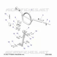 STEERING, SOPORTE DE MANILLAR