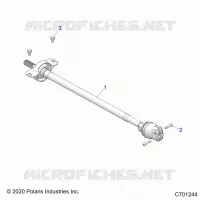 TREN, FRONT PROP SHAFT