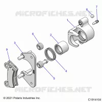 BRAKES, PINZA TRASERA