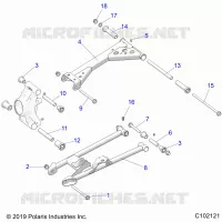 SUSPENSION TRASERA CONTROL ARMS- A20SXD95AG 