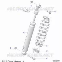 SUSPENSION, CHOQUE FRONTAL