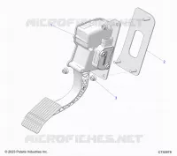 ELECTRICA, THROTTLE PEDAL