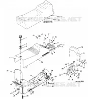 ASIENTO Y tanque de gas ASAMBLEA XLT 0950756, XLT SKS 0950556,  XLT SKS EURO E950 (4928842884A008)