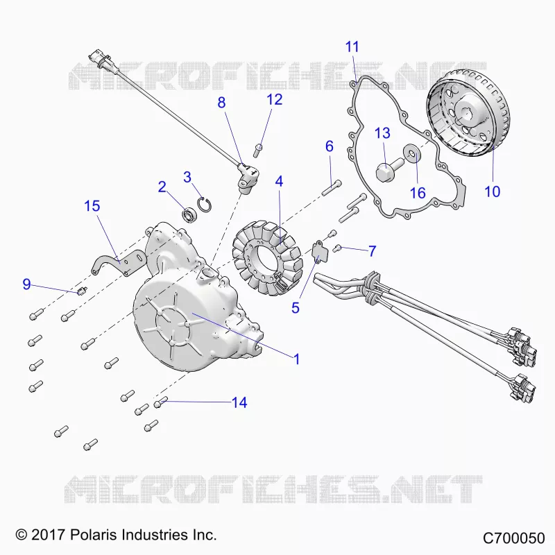 ENGINE, STATOR AND FLYRUEDA