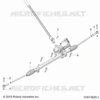 DIRECCION INFERIOR STEERING ASM.