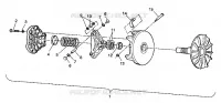 Embrague ASSEMBLY Trail Boss W938527 (4924072407019A)
