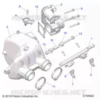 ENGINE, TOMA DE AIRE MANIFOLD