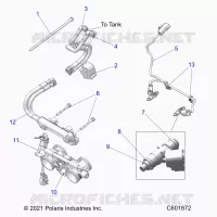 SISTEMA DE COMBUSTIBLE, RAIL, LINES AND THROTTLE BODY