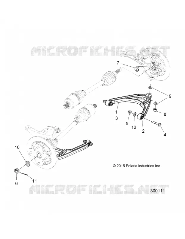 SUSPENSION DELANTERA CONTROL ARMS