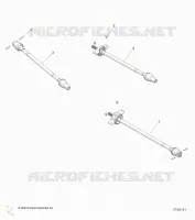TREN, FRONT, MID, REAR PROP SHAFT
