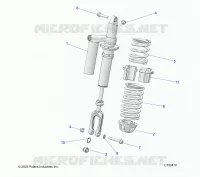 SUSPENSION, CHOQUE FRONTAL MOUNTING