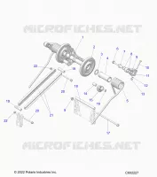 SUSPENSION, TRASERO ARM PAR