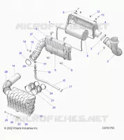 ENGINE, TOMA DE AIRE SYSTEM