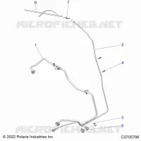 SISTEMA DE COMBUSTIBLE, LINES, STD.