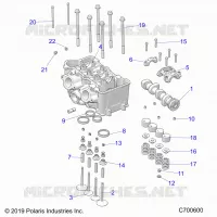 ENGINE, CULATA AND VALVES