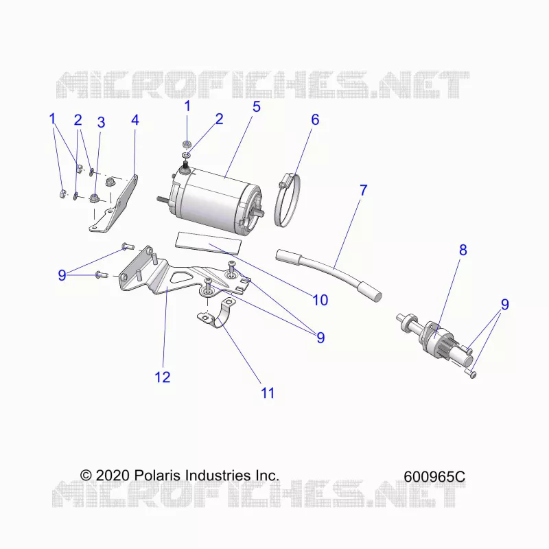 MOTOR DE ARRANQUE MOTOR