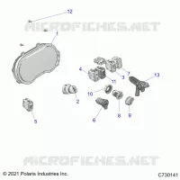 ELECTRICA, DASH INSTRUMENTS