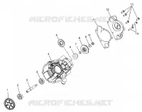 BOMBA DE AGUA 700 RMK 0970966, 700 SKS 0970566, and EUROPEAN 700 SKS E970566 (4938573857C008)