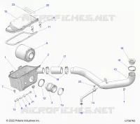 ENGINE, TOMA DE AIRE SYSTEM