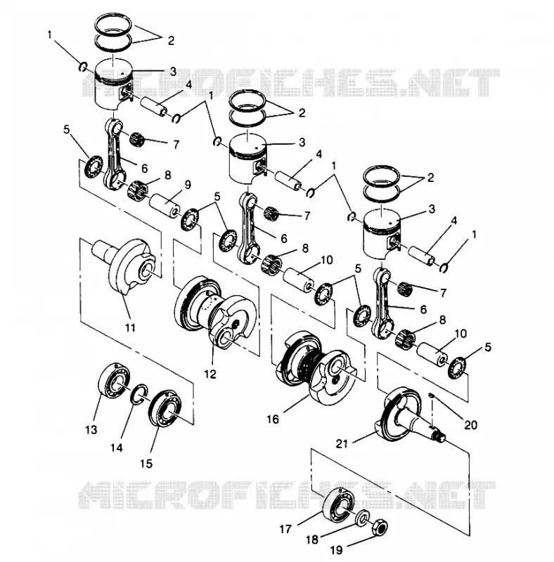 PISTÓN Y CIGÜEÑAL XLT TOURING  0963357 AND EUROPEAN XLT TOURING  E96335 (4931923192C010)