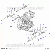 MOTOR, MOUNTING & LONG BLOCK